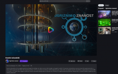 Ugriznimo znanost: Kvantni računalniki